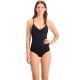 7. Kostium kąpielowy Puma Swim V-Neck czarny W 935086 03