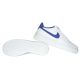 11. Buty damskie Nike Air Force 1 White/Deep royal blue - CT3839-101