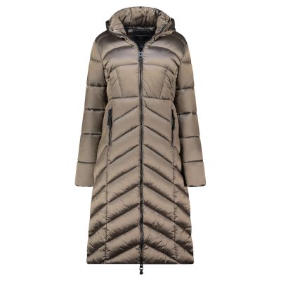 Kurtka damska Geographical Norway BLANCHE LONG TAUPE DB LADY 0116 TAUPE (WZ5490F/GN-TAUPE)