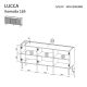 4. Komoda 3D LUCCA 165x40x80 biały