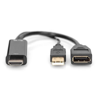 2. Digitus Adapter HDMI 4K – HDMI na DisplayPort