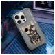 8. Etui Nimmy Glasses Cool Dog na iPhone 16 Pro Max - szare