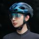 2. Kask rowerowy Rockbros LK-15 z włókna węglowego rozmiar L (58–62 cm) - niebieski kameleon