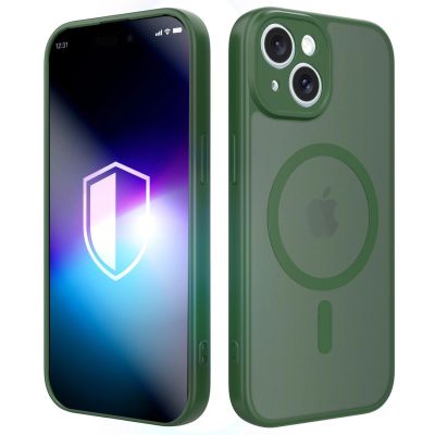 Etui 3mk Misty MagCase na iPhone 15 - zielone