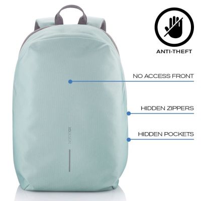 3. XD DESIGN PLECAK ANTYKRADZIEŻOWY BOBBY SOFT ZIELONY P/N: P705.797