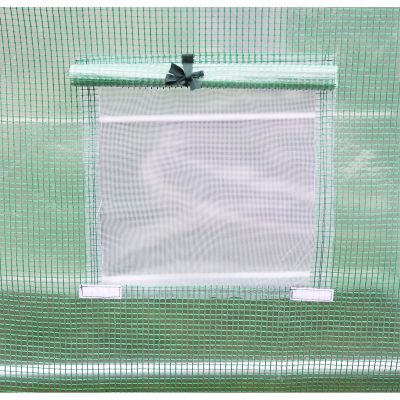 16. FOLIA POSZYCIE COVER NA TUNEL OGRODOWY SZKLARNIĘ 200x350x200CM ZIELONA