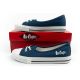 10. Lee Cooper buty trampki damskie sportowe niebieskie wsuwane baleriny
