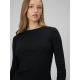 5. Longsleeve slim z prążkowanej dzianiny damski 4F 4FRAW25TLONF656-20S
