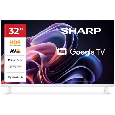 2. Sharp LC-32HF2265EW 81,3 cm (32") HD Smart TV Wi-Fi Biały