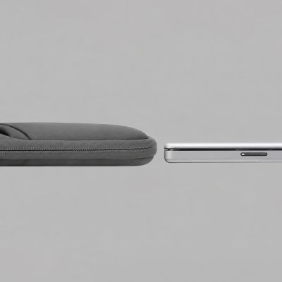 3. Pokrowiec na laptop Wozinsky WNL-10G 10-11" neoprenowy - szary