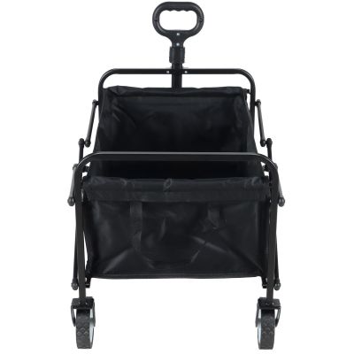 50. WÓZEK TURYSTYCZNO PLAŻOWY SKŁADANY 72x44x50CM Z UCHWYTEM