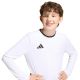 5. Koszulka dla dzieci adidas Entrada 26 Long Sleeve Jersey biała KF5874
