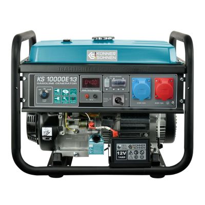 KÖNNER & SÖHNEN AGREGAT/GENERATOR BENZYNOWY 7,5kW 230/400V ROZRUCH ELEKTRYCZNY AVR VST KS10000E1/3