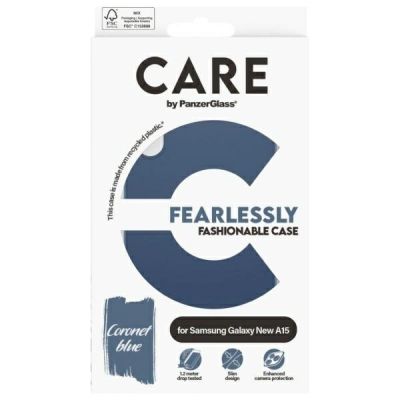 4. Etui CARE by PanzerGlass Fashion Case na Samsung Galaxy A16 / A16 5G - niebieskie