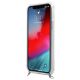 5. Etui Guess 4G Silver Chain na iPhone 12 Pro Max - przezroczyste