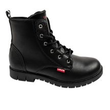 Levi's buty trzewiki dziewczęce Pasadene SE za kostkę czarne na zamek