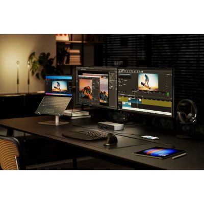 24. Kensington Stacja dokująca SD5000T5 EQ Thunderbolt 5 z potrójnym 4K i PD 140 W — Windows/macOS