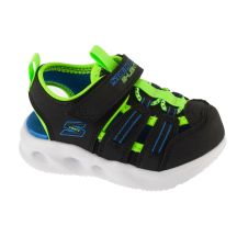 Skechers S-Lights: Sola Glow Sandal - Hyper-Coast 407033N-BKLM Czarne 22