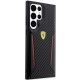 4. Etui Ferrari Carbon Contrast Edges na Samsung Galaxy S23 Ultra - czarny
