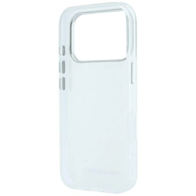 7. Etui Karl Lagerfeld IML Rhinestones Allover and Electroplated Logo na iPhone 17 Pro / 18 Pro - białe