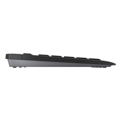 9. CHERRY JD-8550DE-2 klawiatura Dołączona myszka Dom/Biuro RF Wireless QWERTZ Niemiecki Czarny