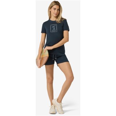 3. Koszulka damska SUPER.NATURAL W Palm Island Bio J Tee granatowa