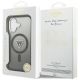 8. Etui Guess IML Gradient Triangle Logo MagSafe na iPhone 17 - czarne