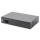 10. Digitus Przełącznik sieciowy niezarządzalny desktop 8x RJ45 Gb/s (w tym 6xPoE)+ 2x SFP, PoE++ max budżet 180W