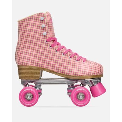 3. Wrotki Impala Squad Skate Pink Tartan