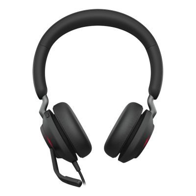 3. Jabra Evolve2 40 SE Zestaw słuchawkowy Przewodowa Opaska na głowę Połączenia/muzyka USB Type-C / USB Type-A Czarny