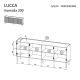 4. Komoda 4D LUCCA 200x40x80 biały