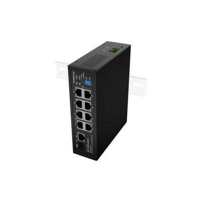 6. SWITCH LANBERG ILFE-8P-1GE-1S-120 LIGHT INDUSTRIAL POE 4XBT 4XAT SFP+ETH DIN FAST ETHERNET