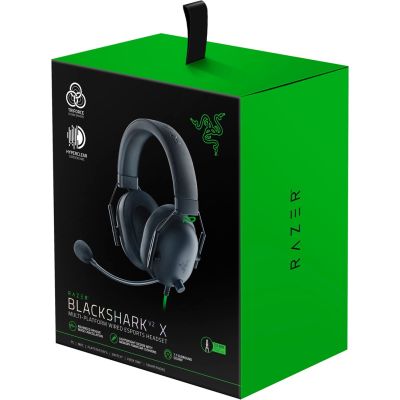 14. Razer Headset BlackShark V2 X Black