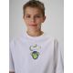 3. T-shirt loose z nadrukiem chłopięcy 4F 4FJRSS26TTSHM4276-10S