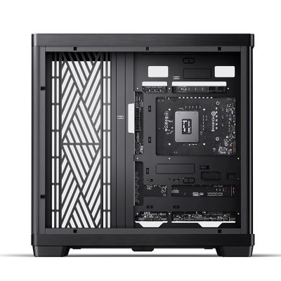 18. Jonsbo TK-4 Gehäuse, Midi-Tower, ATX, Tempered Glass - schwarz