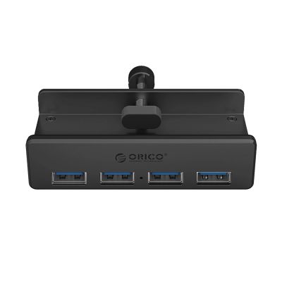 3. Hub Orico MH4PU montowany na zacisk 4x USB-A 3.0 - czarny