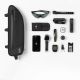 4. Torba pod ramę 2L Rockbros TL003 ROAD TO SKY wodoodporna – czarna