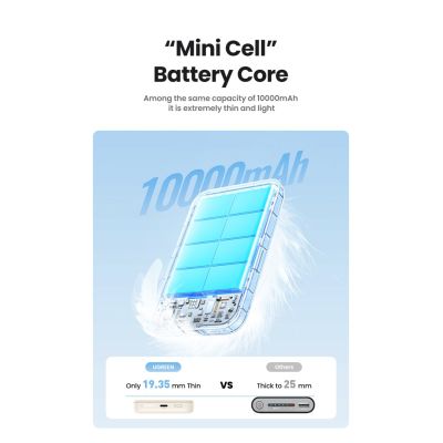 5. Powerbank Ugreen PB561 10000mAh Kremowy