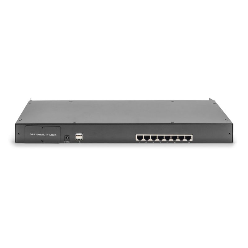 10. Digitus Przełącznik modułowy KVM Cat.5, 8-portowy
