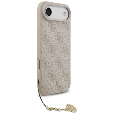3. Etui Guess 4G Charms Collection MagSafe na iPhone Air - różowe