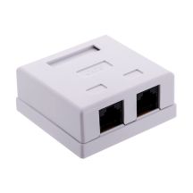 ALANTEC Gniazdo natynkowe UTP kat.6 2xRJ45