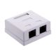 ALANTEC Gniazdo natynkowe UTP kat.6 2xRJ45