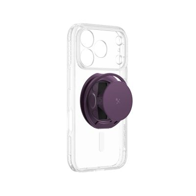 5. Etui AMAZINGTHING Titan Pro Pop Lens na iPhone 18 Pro Max z osłoną aparatu uchwytem i podstawką kompatybilne z MagSafe - fioletowe