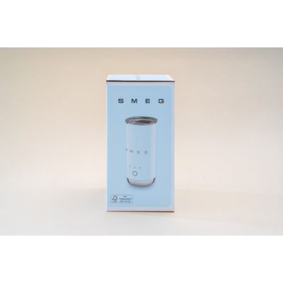90. Smeg MFF02BLEU spieniacz / podgrzewacz do mleka Automatyczny spieniacz/podgrzewacz do mleka Czarny