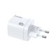 3. Ładowarka sieciowa GaN Wozinsky CGWCW 65W USB-A / 2 x USB-C - biała
