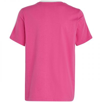2. Koszulka adidas Essentials 3-Stripes Cotton Loose Fit Boyfriend Tee Jr IC3639