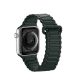 2. Dux Ducis Strap (Armor Version) pasek Apple Watch Ultra, SE, 9, 8, 7, 6, 5, 4, 3, 2, 1 (49, 45, 44, 42 mm) silikonowa magnetyczna opaska bransoleta zielony