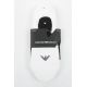 8. Emporio Armani skarpety mikrostopki Calza bawełna białe 3-Pack