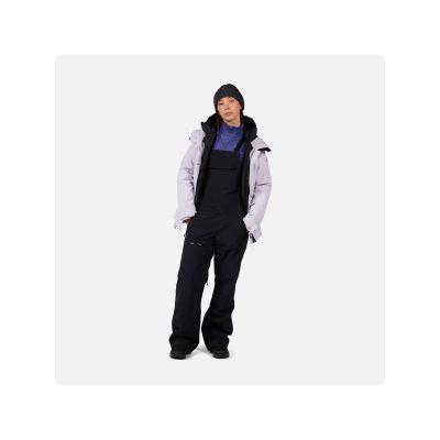 2. Spodnie narciarskie damskie ROSSIGNOL W Outerlimits Insulated Bib czarne