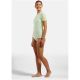 4. Koszulka damska Odlo MERINO 160 BL TOP crew neck s/s zielona
